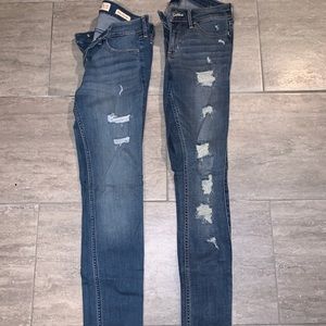 Hollister distressed jeans